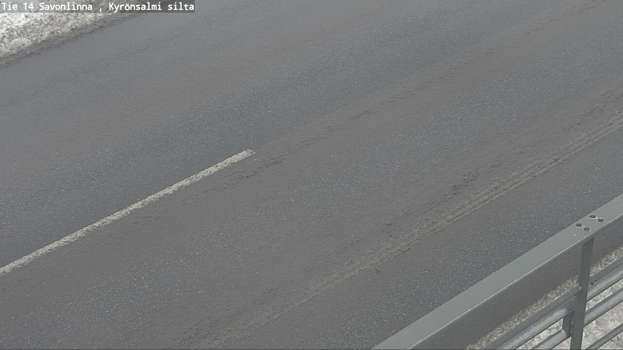 Weather Camera Image Väg 14 Nyslott, Kyrönsalmi, Savonlinna, Etelä-Savo