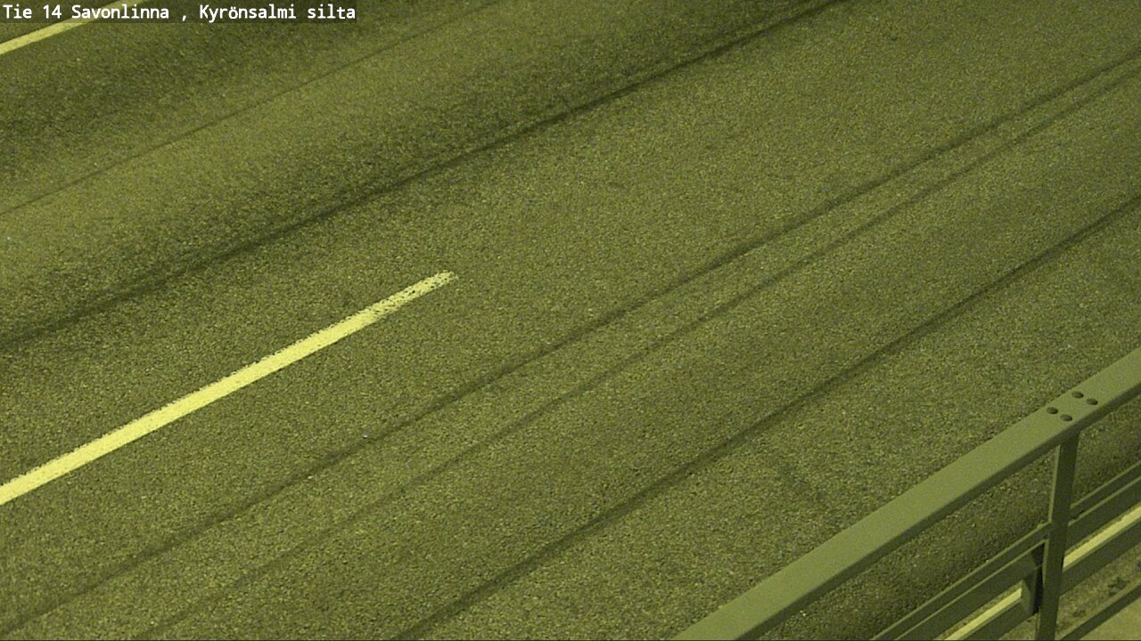 Weather Camera Image Road 14 Savonlinna, Kyrönsalmi, Savonlinna, Etelä-Savo