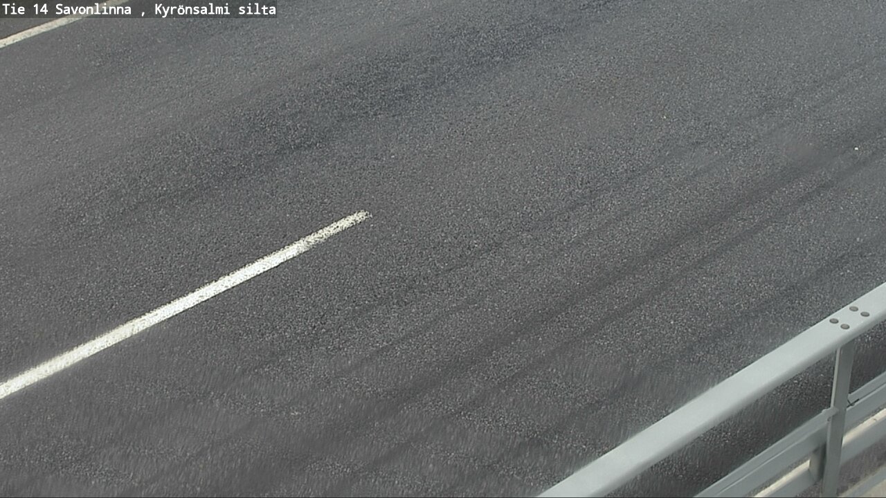 Weather Camera Image Road 14 Savonlinna, Kyrönsalmi, Savonlinna, Etelä-Savo