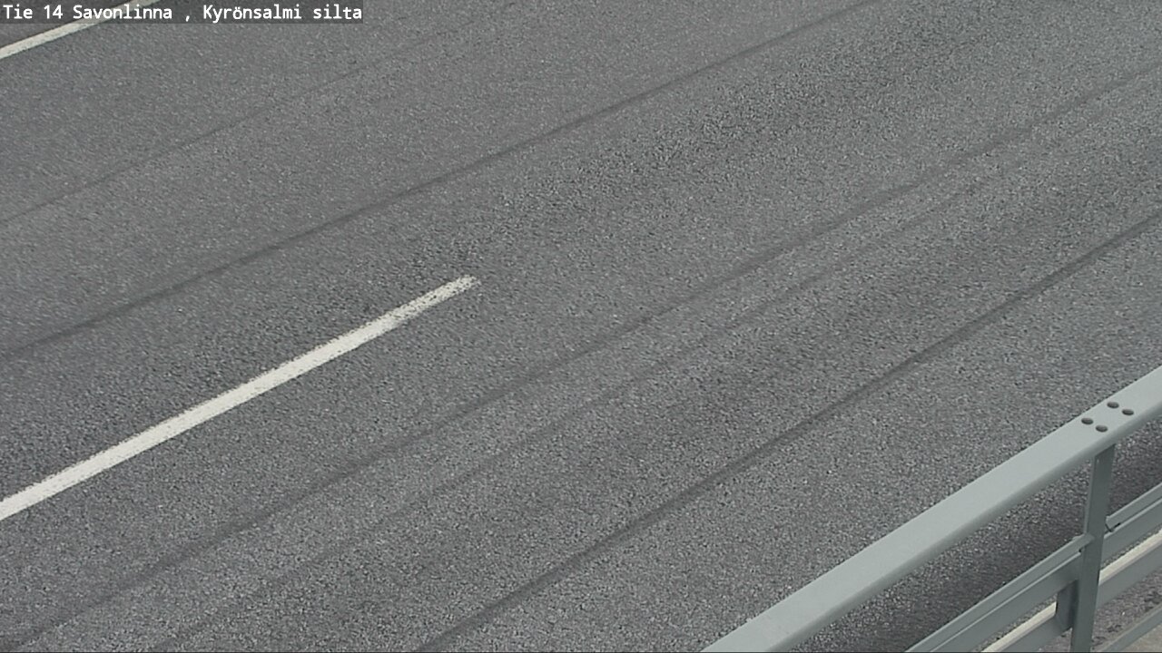 Weather Camera Image Road 14 Savonlinna, Kyrönsalmi, Savonlinna, Etelä-Savo