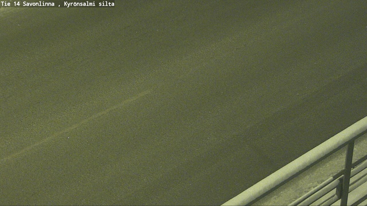 Weather Camera Image Väg 14 Nyslott, Kyrönsalmi, Savonlinna, Etelä-Savo
