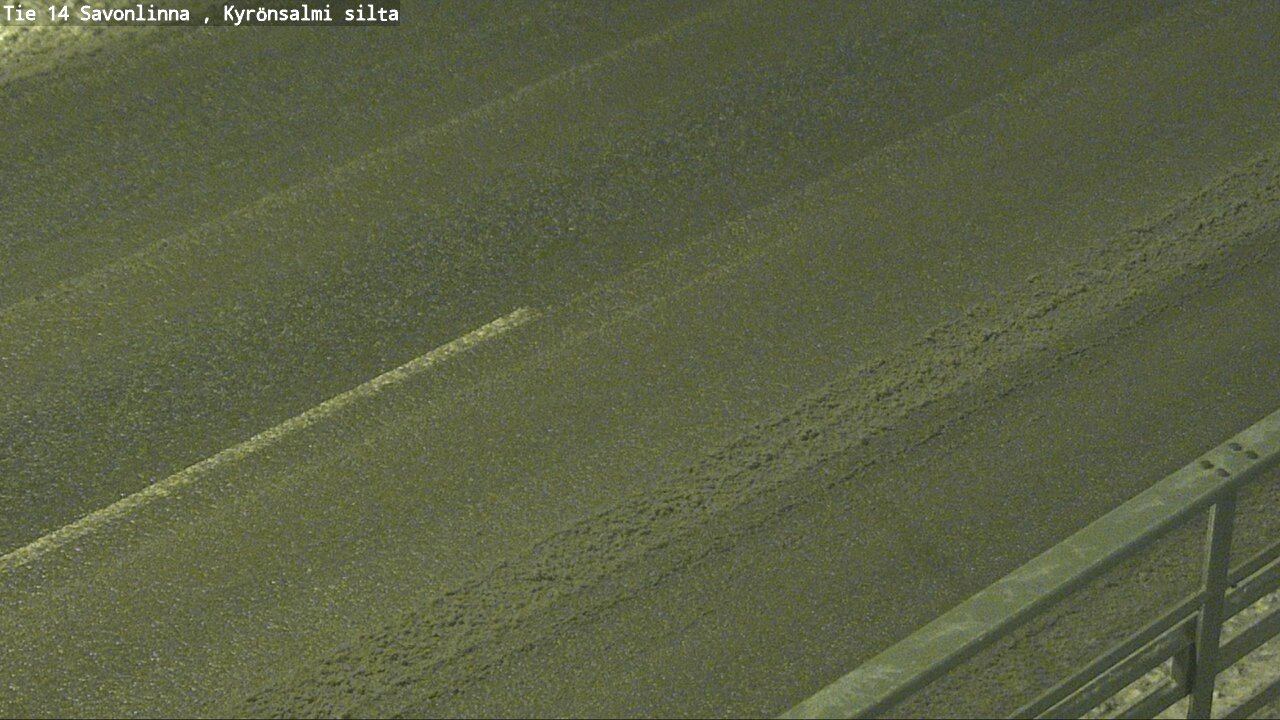 Weather Camera Image Väg 14 Nyslott, Kyrönsalmi, Savonlinna, Etelä-Savo