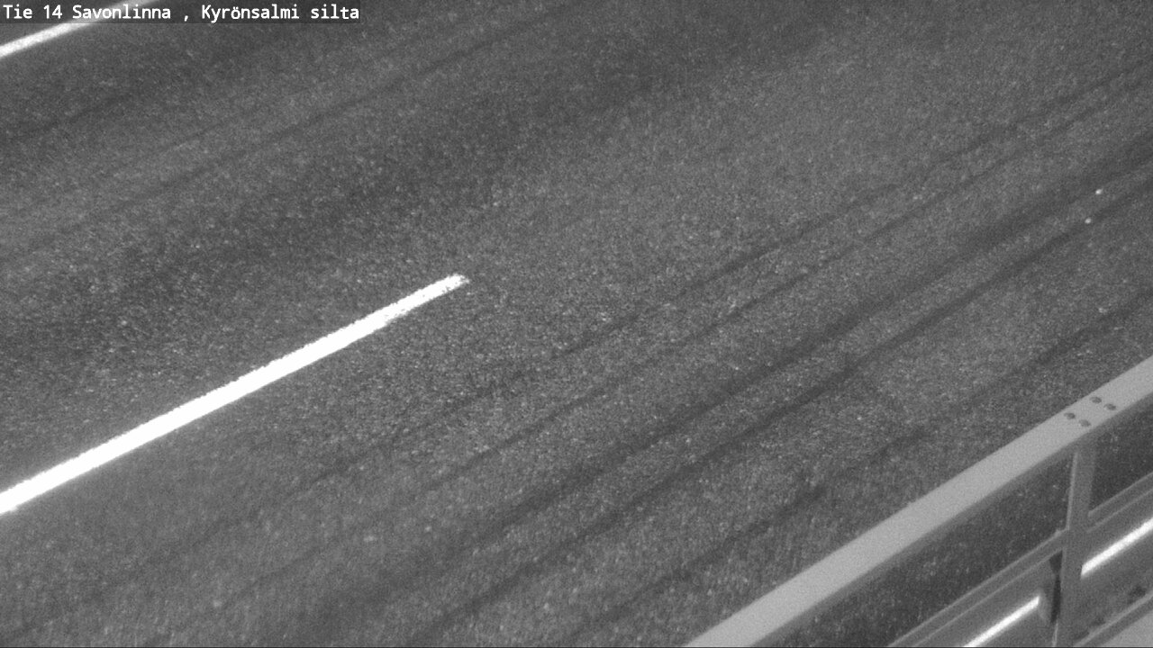 Weather Camera Image Road 14 Savonlinna, Kyrönsalmi, Savonlinna, Etelä-Savo