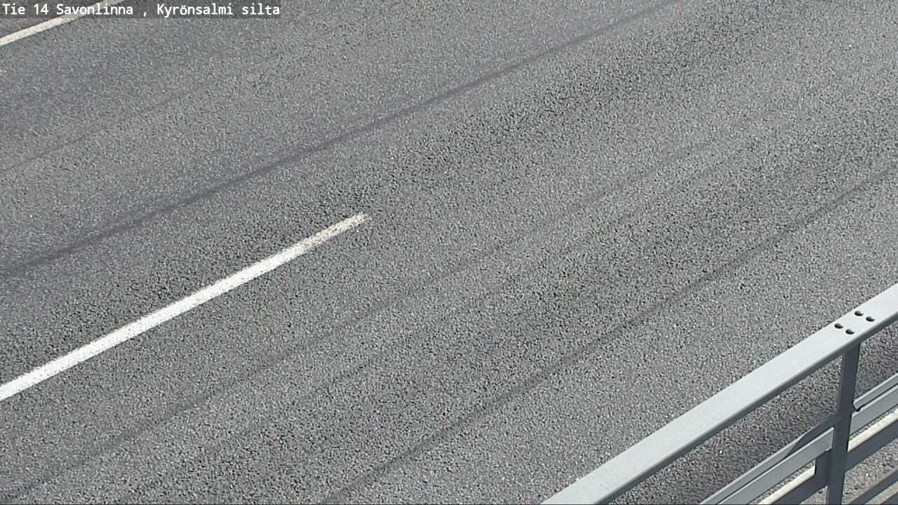 Weather Camera Image Road 14 Savonlinna, Kyrönsalmi, Savonlinna, Etelä-Savo