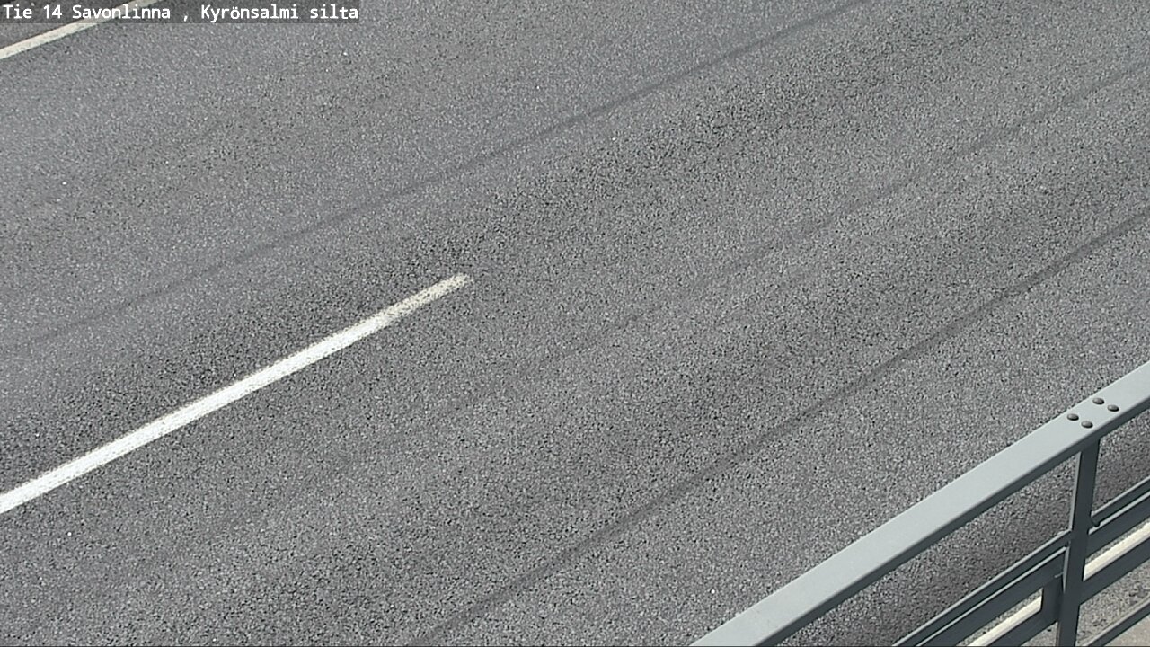 Weather Camera Image Road 14 Savonlinna, Kyrönsalmi, Savonlinna, Etelä-Savo
