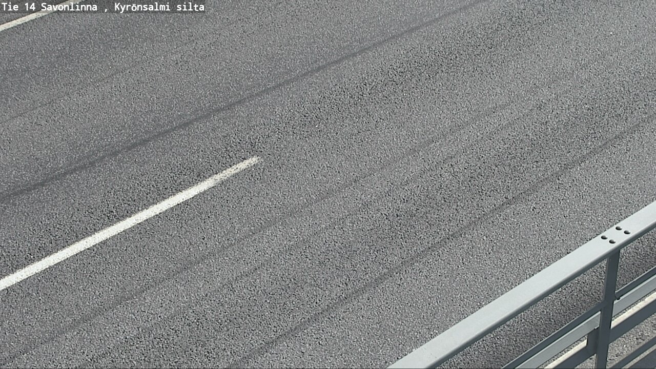 Weather Camera Image Road 14 Savonlinna, Kyrönsalmi, Savonlinna, Etelä-Savo