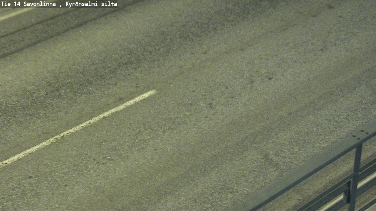 Weather Camera Image Road 14 Savonlinna, Kyrönsalmi, Savonlinna, Etelä-Savo