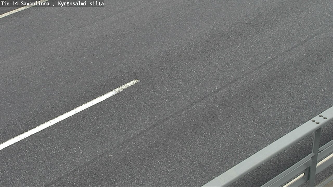 Weather Camera Image Väg 14 Nyslott, Kyrönsalmi, Savonlinna, Etelä-Savo