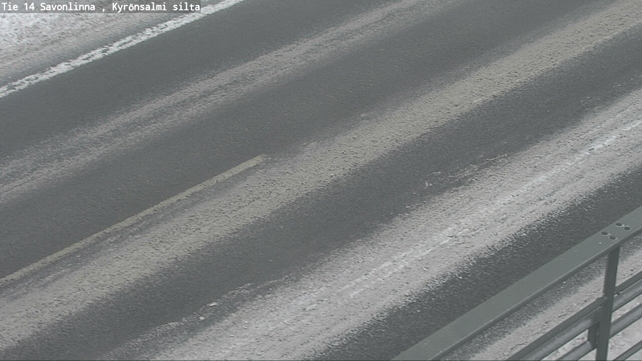 Weather Camera Image Väg 14 Nyslott, Kyrönsalmi, Savonlinna, Etelä-Savo