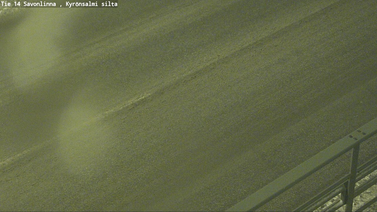 Weather Camera Image Väg 14 Nyslott, Kyrönsalmi, Savonlinna, Etelä-Savo