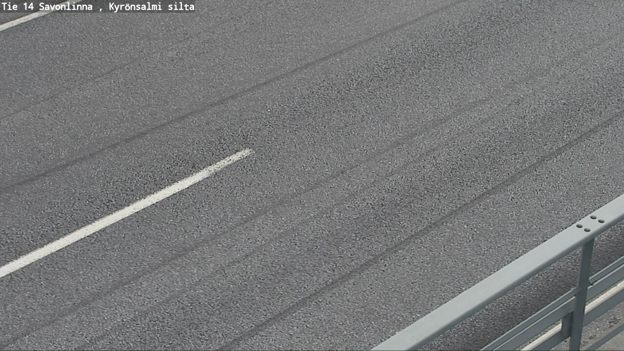 Weather Camera Image Road 14 Savonlinna, Kyrönsalmi, Savonlinna, Etelä-Savo