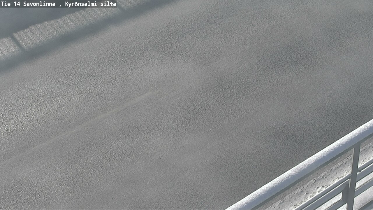 Weather Camera Image Väg 14 Nyslott, Kyrönsalmi, Savonlinna, Etelä-Savo