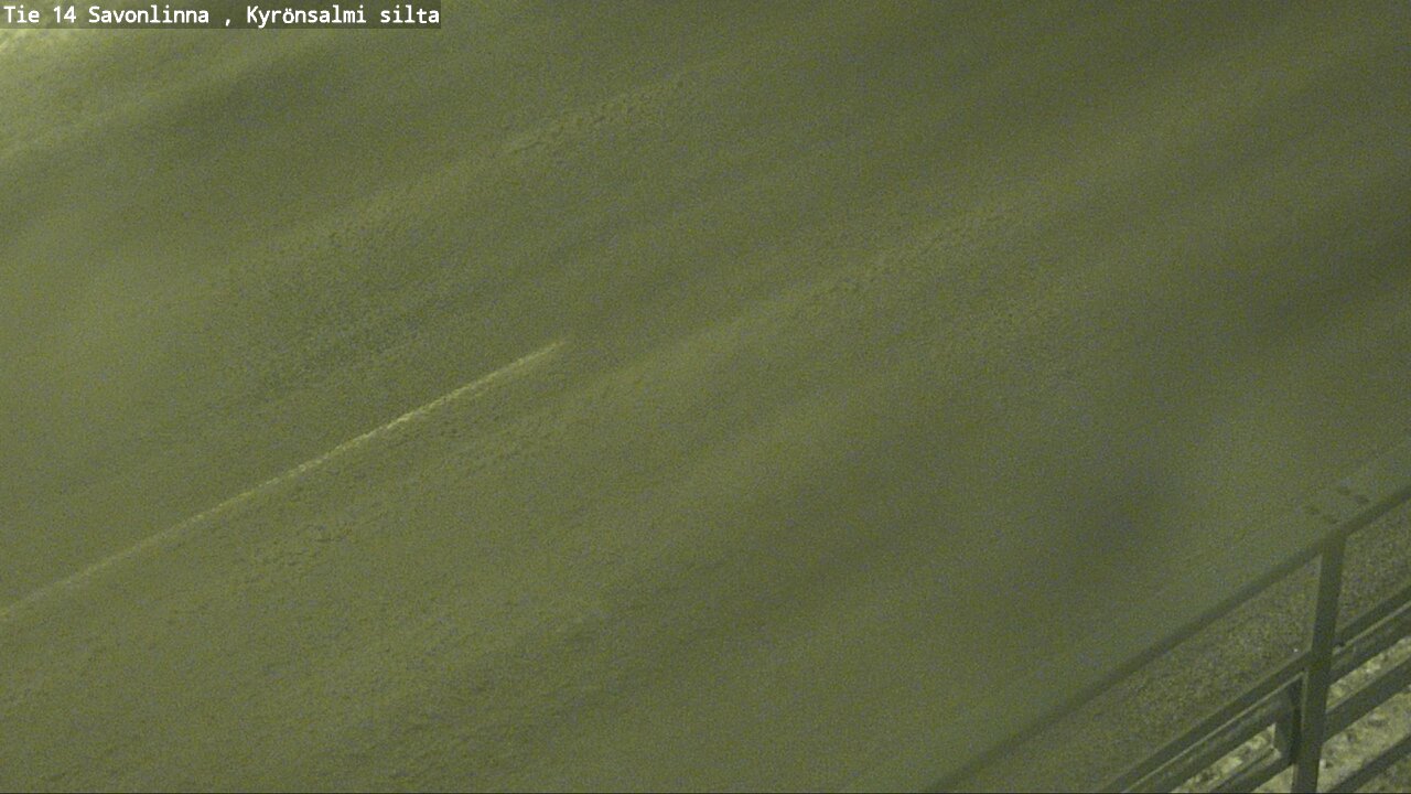 Weather Camera Image Väg 14 Nyslott, Kyrönsalmi, Savonlinna, Etelä-Savo