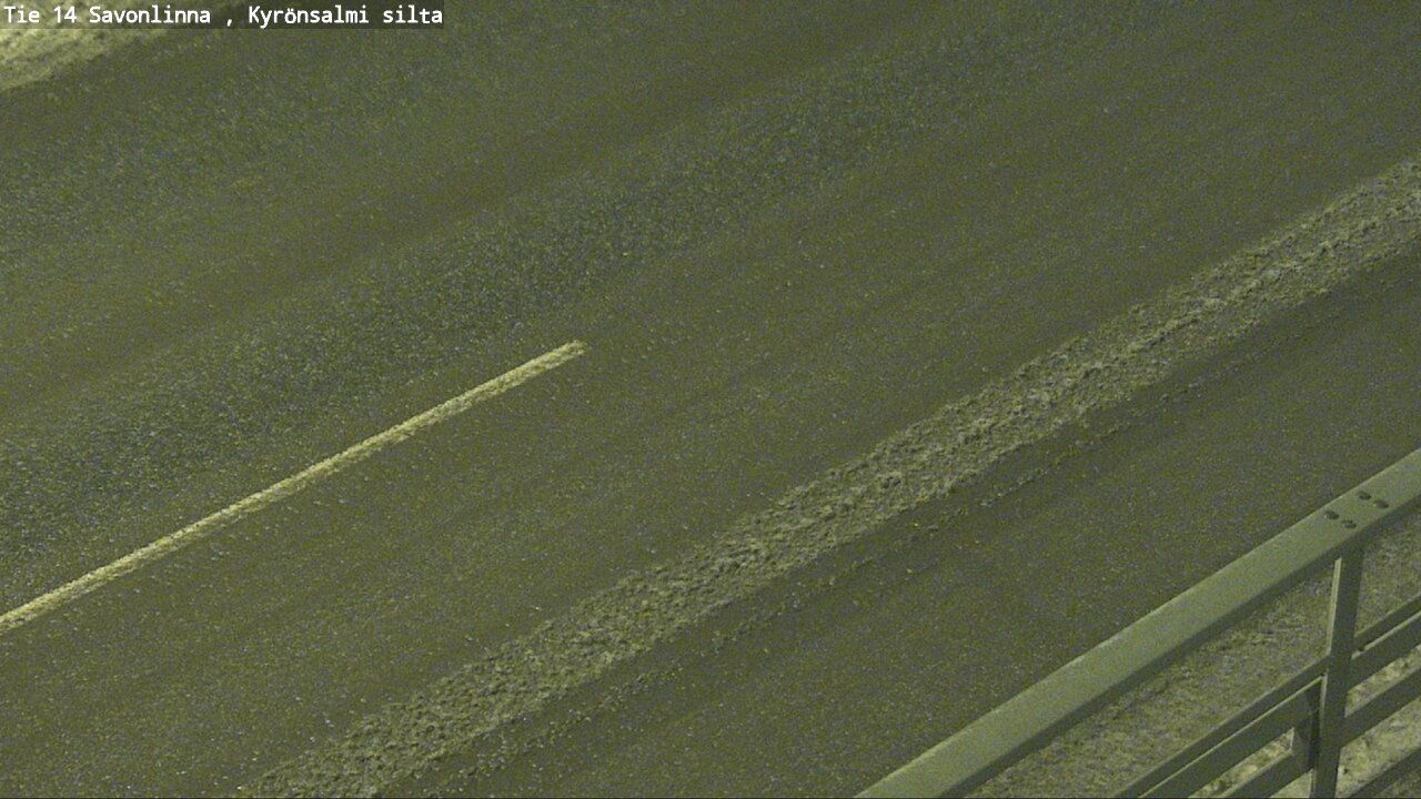 Weather Camera Image Väg 14 Nyslott, Kyrönsalmi, Savonlinna, Etelä-Savo