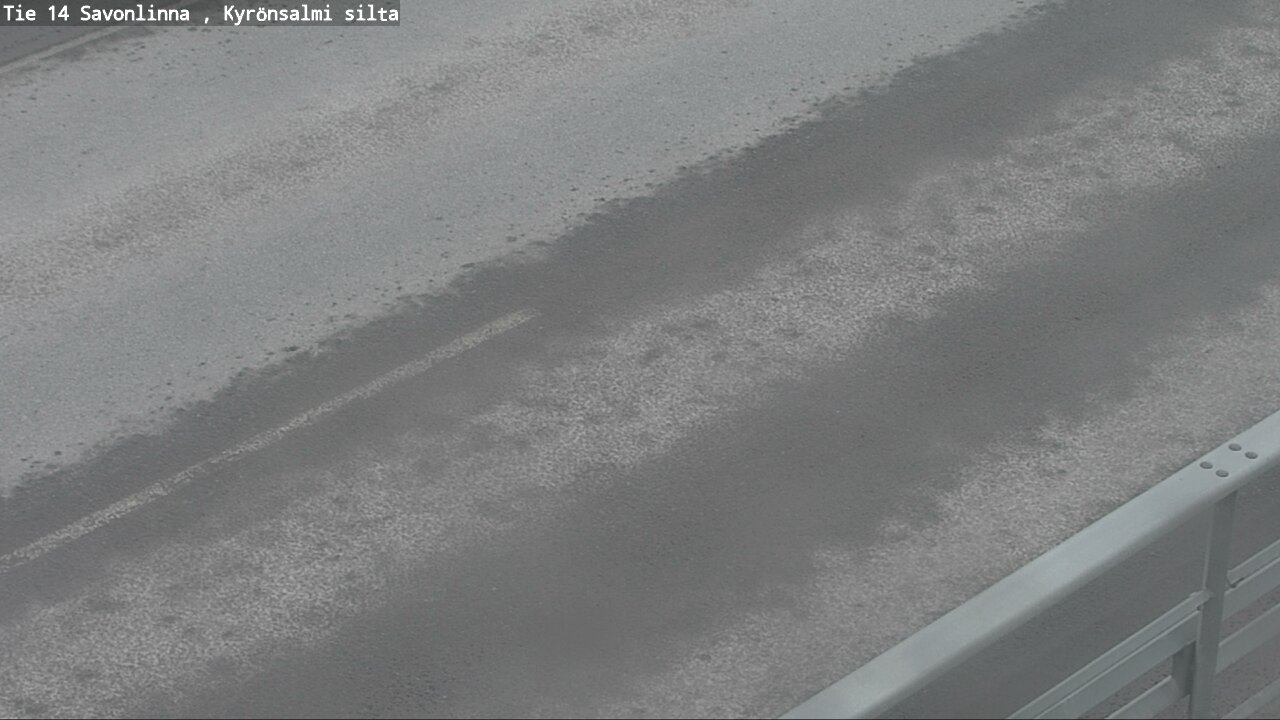 Weather Camera Image Road 14 Savonlinna, Kyrönsalmi, Savonlinna, Etelä-Savo