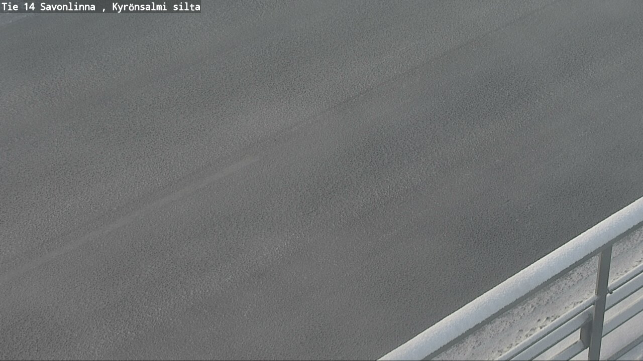 Weather Camera Image Road 14 Savonlinna, Kyrönsalmi, Savonlinna, Etelä-Savo