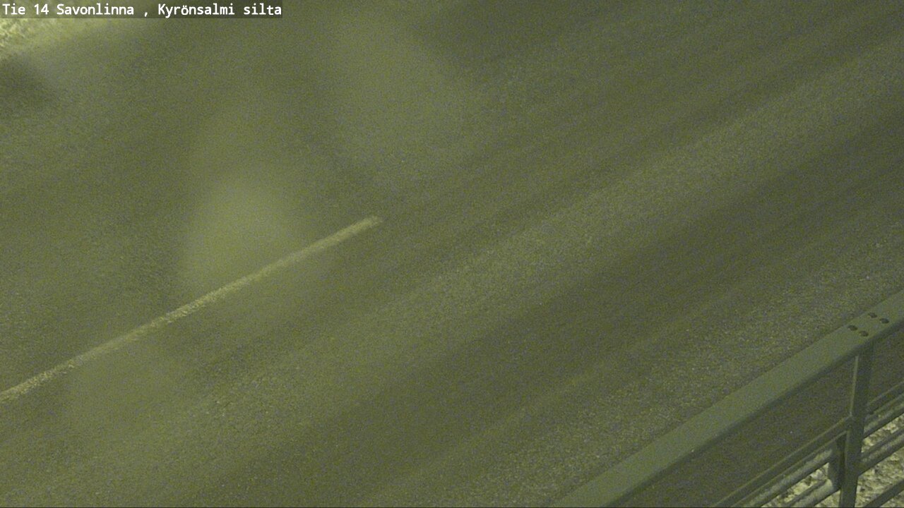 Weather Camera Image Väg 14 Nyslott, Kyrönsalmi, Savonlinna, Etelä-Savo