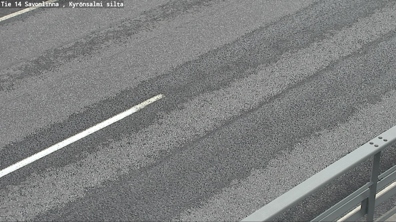 Weather Camera Image Road 14 Savonlinna, Kyrönsalmi, Savonlinna, Etelä-Savo