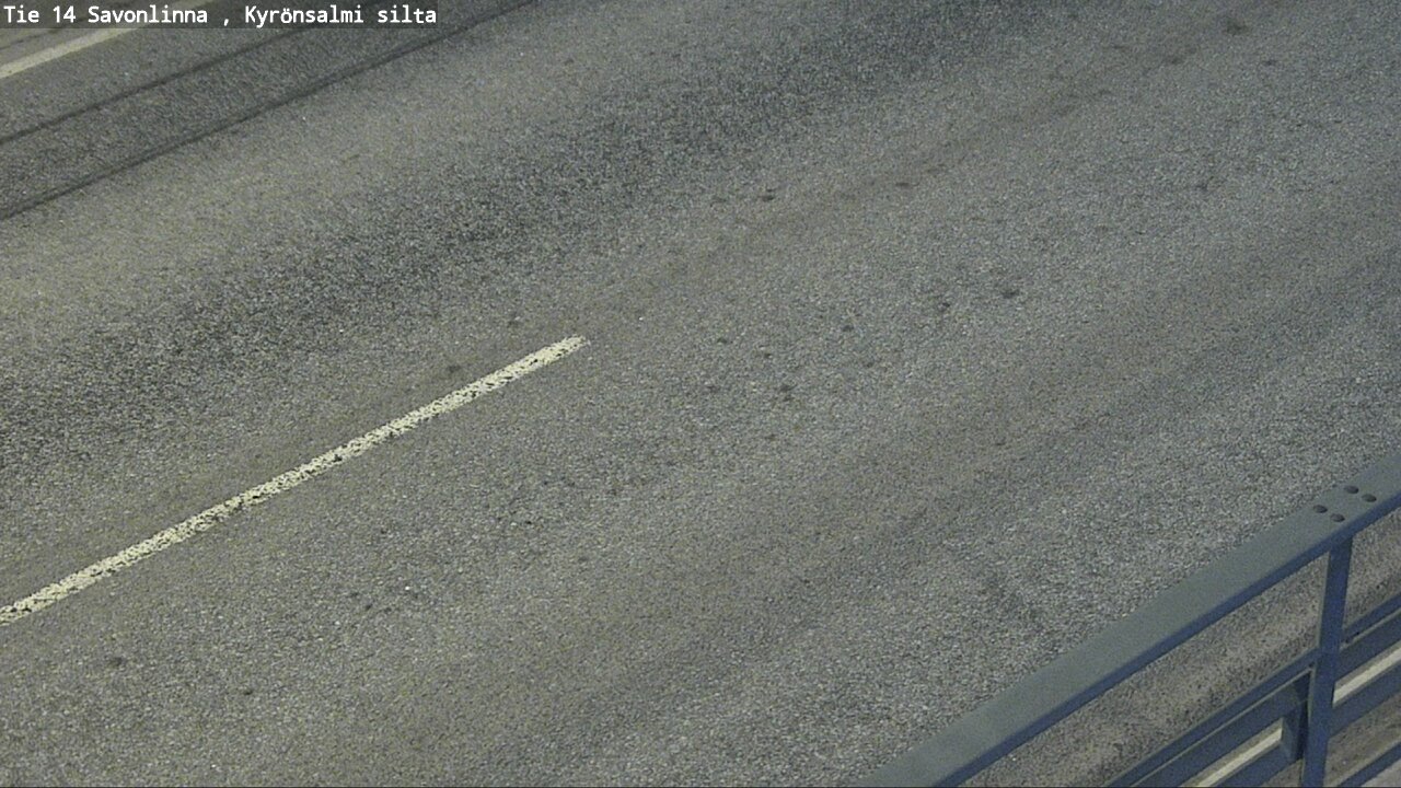 Weather Camera Image Road 14 Savonlinna, Kyrönsalmi, Savonlinna, Etelä-Savo