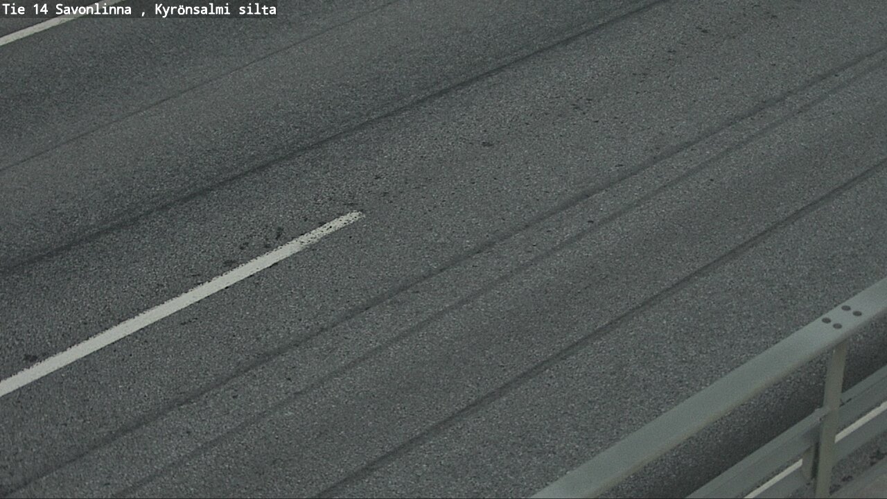 Weather Camera Image Road 14 Savonlinna, Kyrönsalmi, Savonlinna, Etelä-Savo