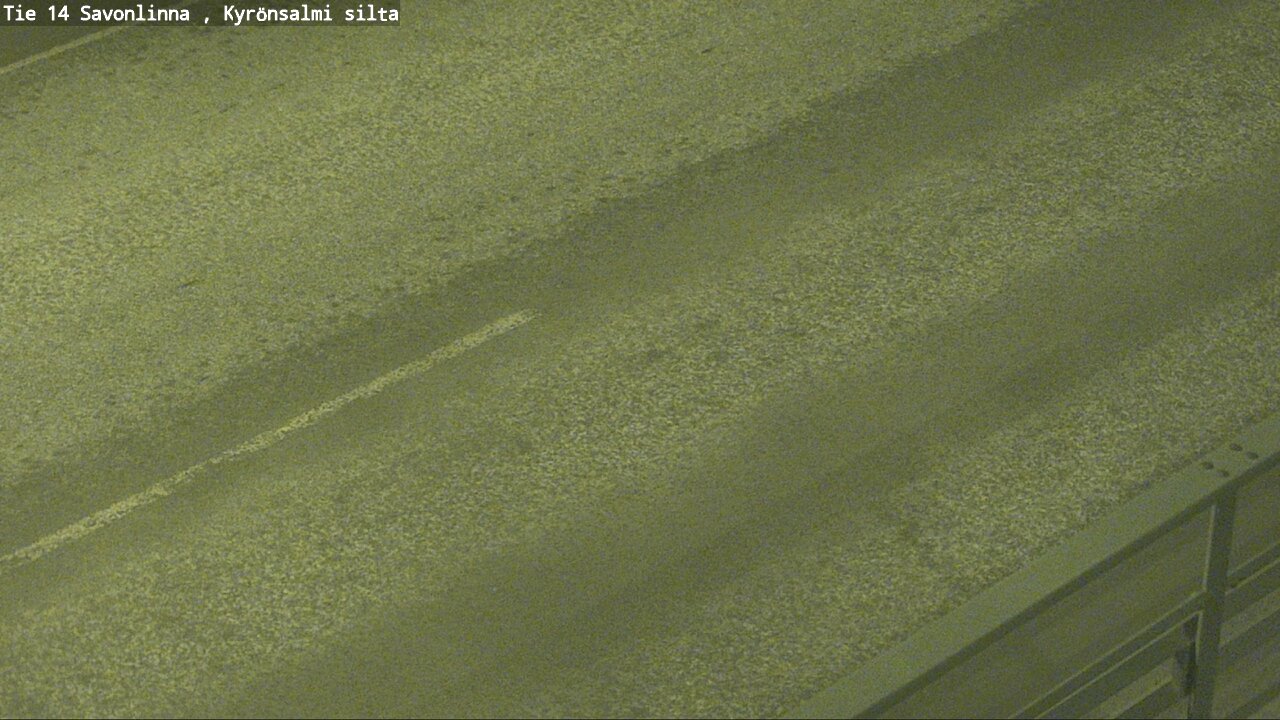 Weather Camera Image Road 14 Savonlinna, Kyrönsalmi, Savonlinna, Etelä-Savo