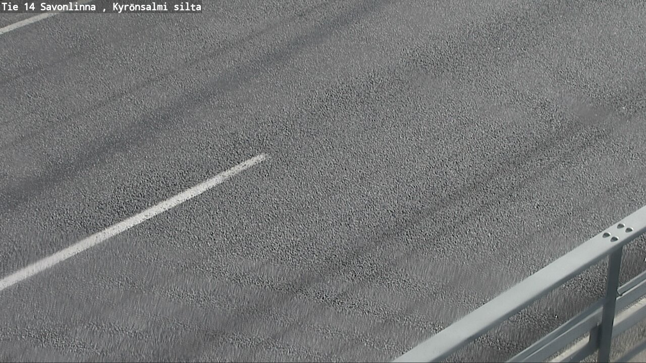 Weather Camera Image Road 14 Savonlinna, Kyrönsalmi, Savonlinna, Etelä-Savo