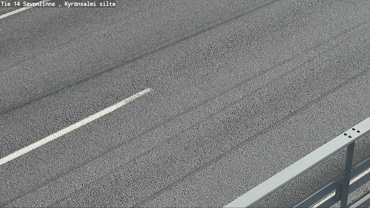 Weather Camera Image Road 14 Savonlinna, Kyrönsalmi, Savonlinna, Etelä-Savo