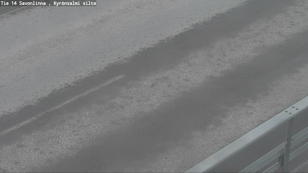 Weather Camera Image Road 14 Savonlinna, Kyrönsalmi, Savonlinna, Etelä-Savo