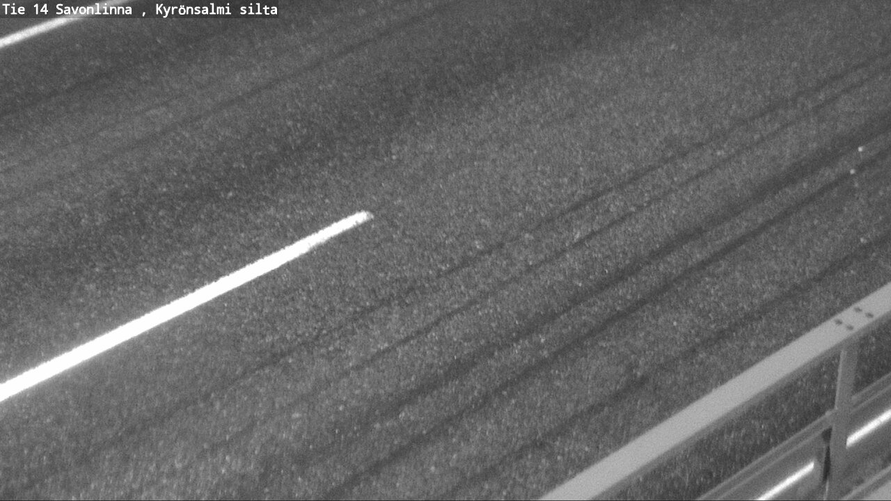 Weather Camera Image Road 14 Savonlinna, Kyrönsalmi, Savonlinna, Etelä-Savo