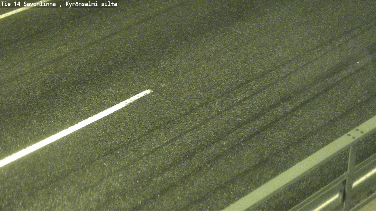 Weather Camera Image Road 14 Savonlinna, Kyrönsalmi, Savonlinna, Etelä-Savo