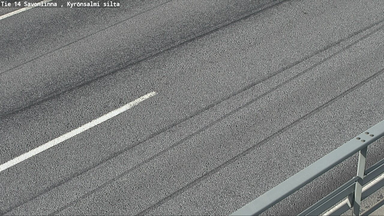 Weather Camera Image Road 14 Savonlinna, Kyrönsalmi, Savonlinna, Etelä-Savo
