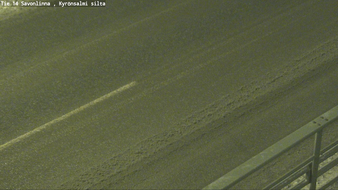 Weather Camera Image Väg 14 Nyslott, Kyrönsalmi, Savonlinna, Etelä-Savo