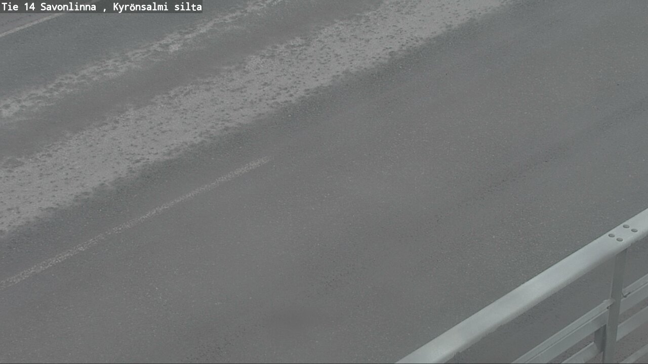 Weather Camera Image Road 14 Savonlinna, Kyrönsalmi, Savonlinna, Etelä-Savo
