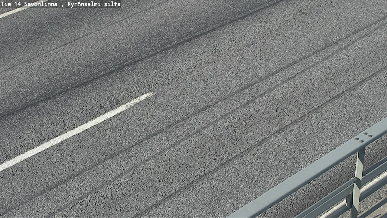 Weather Camera Image Road 14 Savonlinna, Kyrönsalmi, Savonlinna, Etelä-Savo