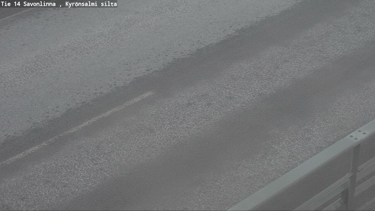 Weather Camera Image Road 14 Savonlinna, Kyrönsalmi, Savonlinna, Etelä-Savo