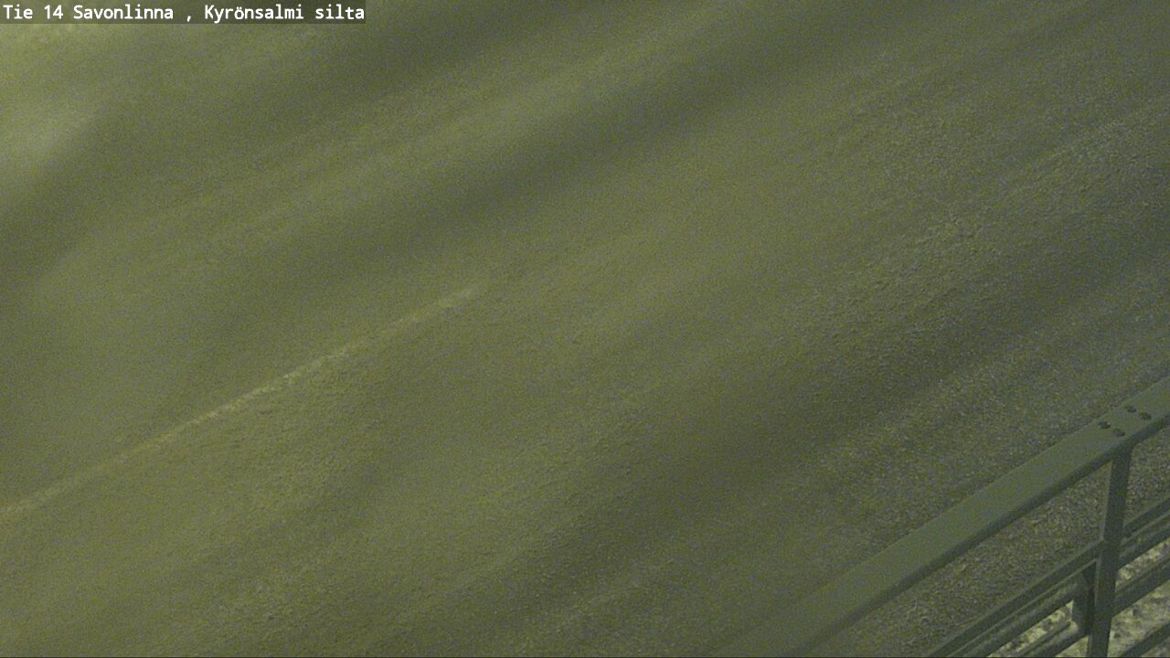 Weather Camera Image Väg 14 Nyslott, Kyrönsalmi, Savonlinna, Etelä-Savo