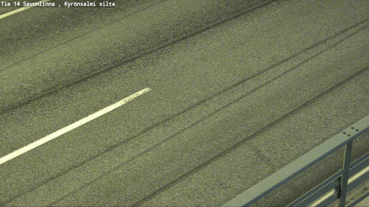 Weather Camera Image Road 14 Savonlinna, Kyrönsalmi, Savonlinna, Etelä-Savo