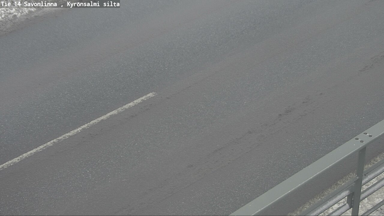 Weather Camera Image Väg 14 Nyslott, Kyrönsalmi, Savonlinna, Etelä-Savo