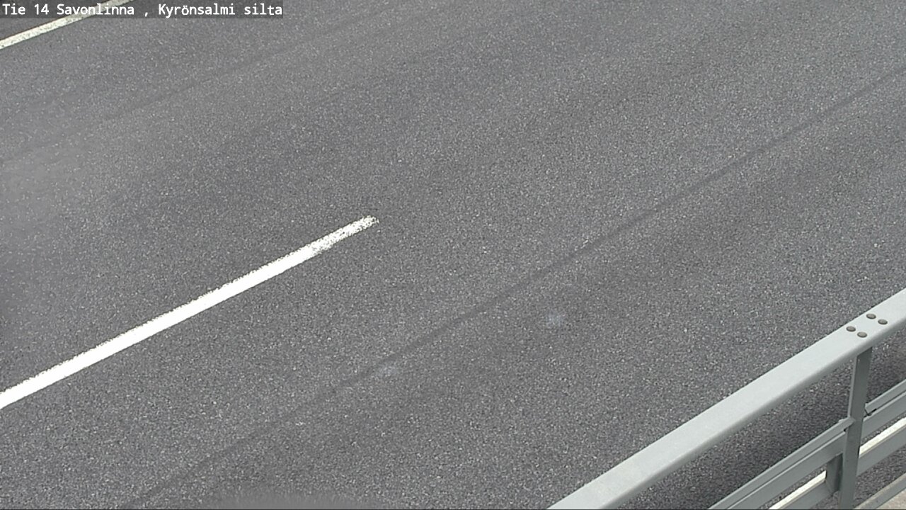 Weather Camera Image Väg 14 Nyslott, Kyrönsalmi, Savonlinna, Etelä-Savo