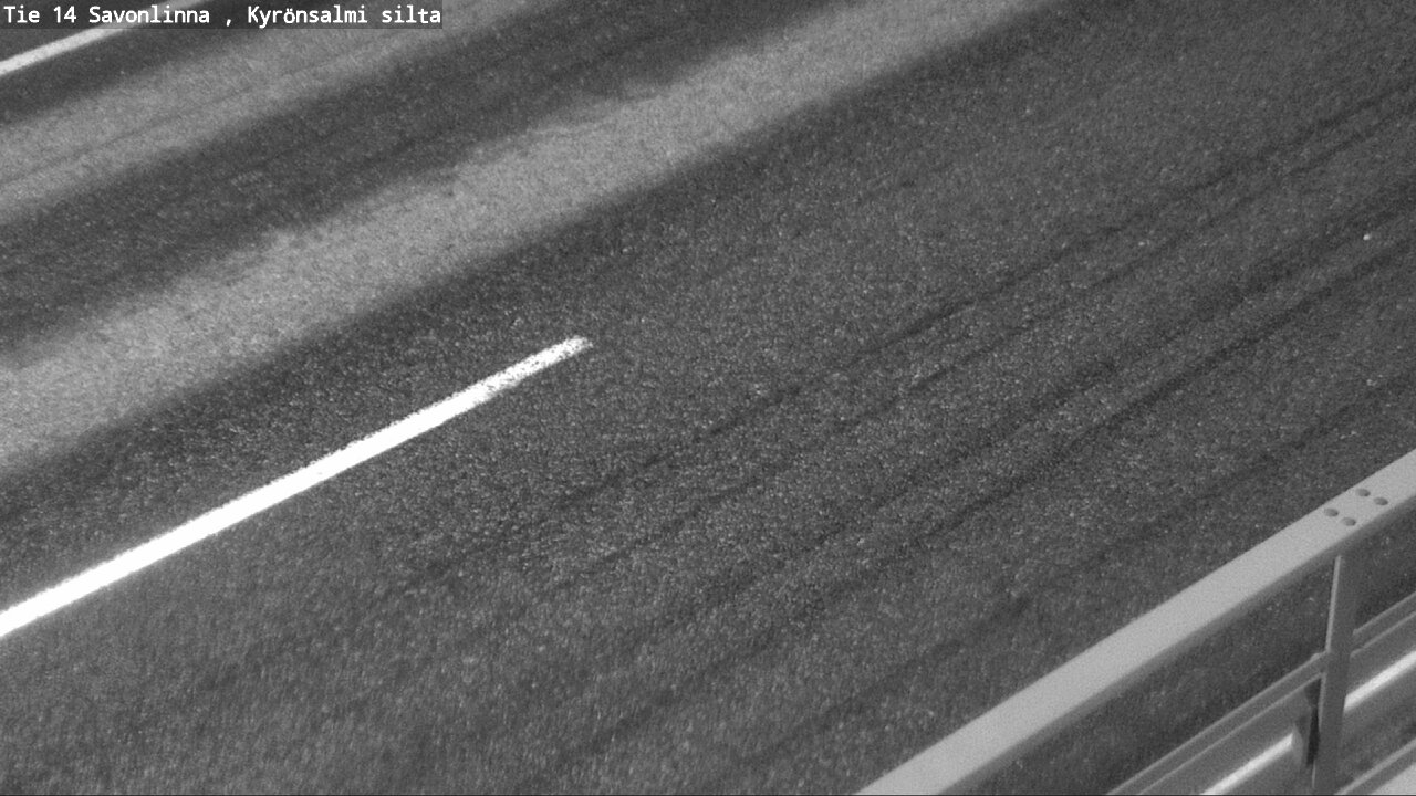Weather Camera Image Road 14 Savonlinna, Kyrönsalmi, Savonlinna, Etelä-Savo
