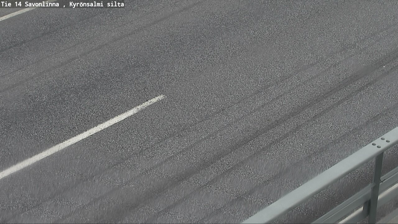 Weather Camera Image Road 14 Savonlinna, Kyrönsalmi, Savonlinna, Etelä-Savo