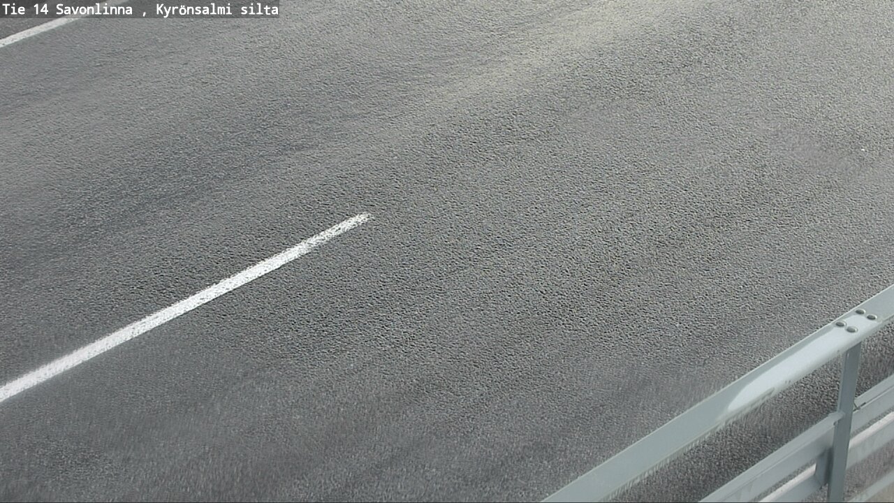 Weather Camera Image Road 14 Savonlinna, Kyrönsalmi, Savonlinna, Etelä-Savo