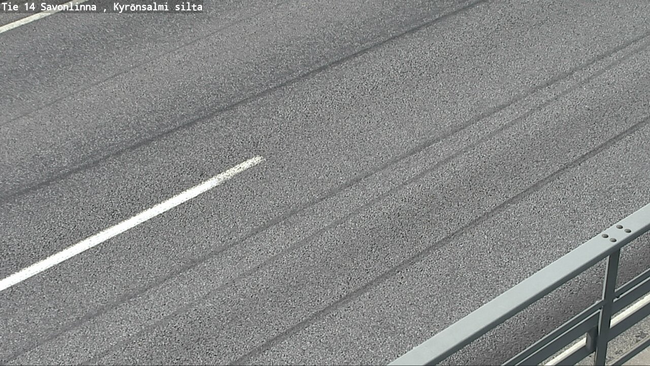 Weather Camera Image Road 14 Savonlinna, Kyrönsalmi, Savonlinna, Etelä-Savo