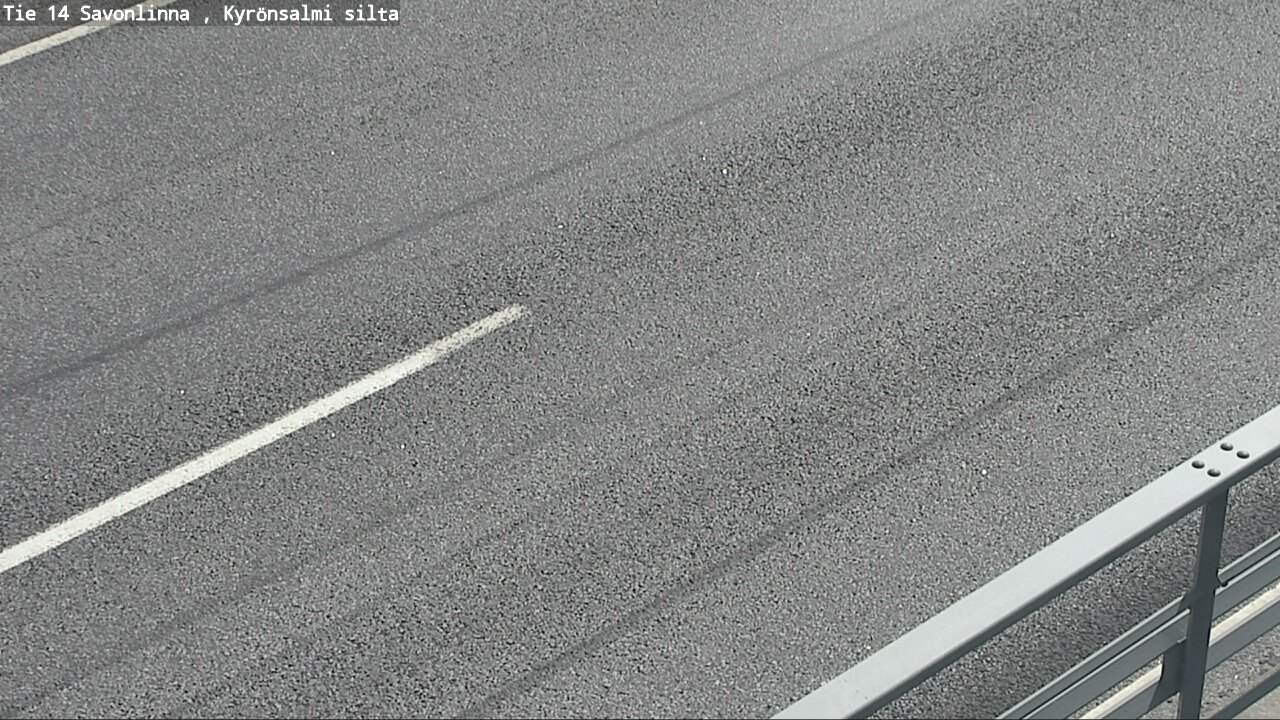 Weather Camera Image Road 14 Savonlinna, Kyrönsalmi, Savonlinna, Etelä-Savo