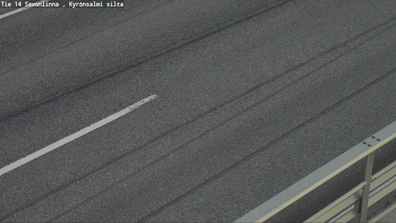 Weather Camera Image Road 14 Savonlinna, Kyrönsalmi, Savonlinna, Etelä-Savo