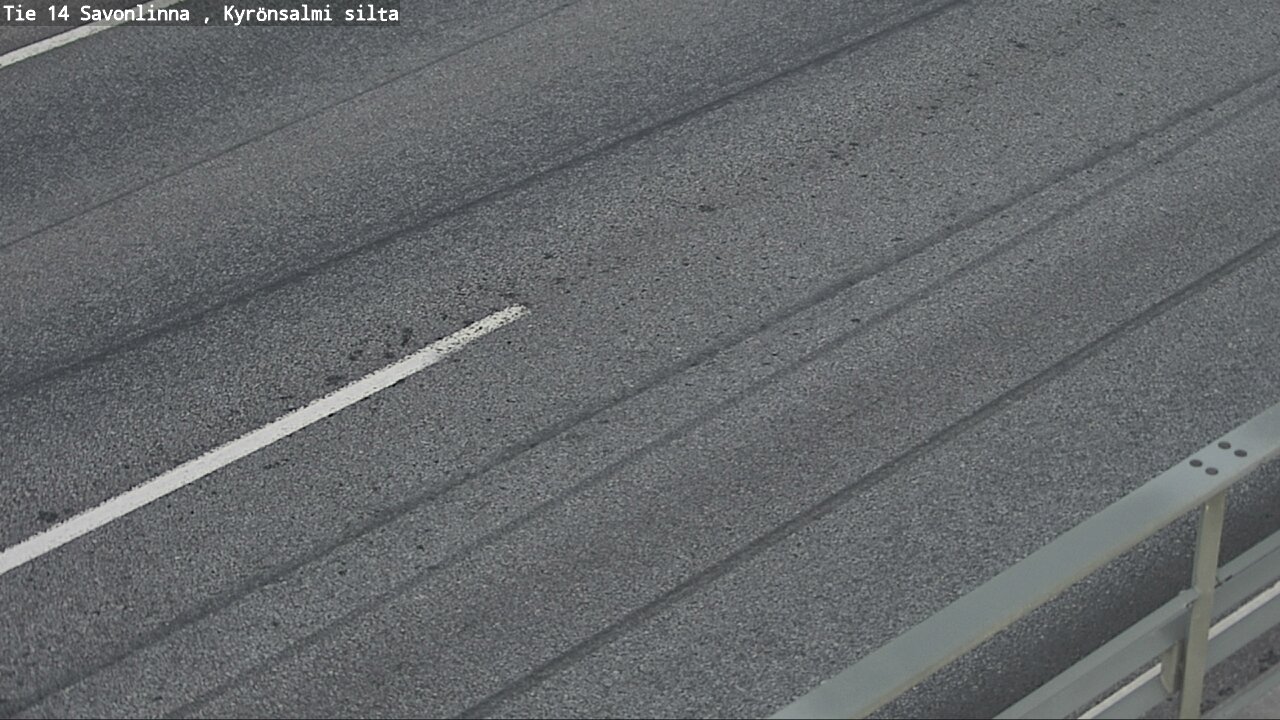 Weather Camera Image Road 14 Savonlinna, Kyrönsalmi, Savonlinna, Etelä-Savo