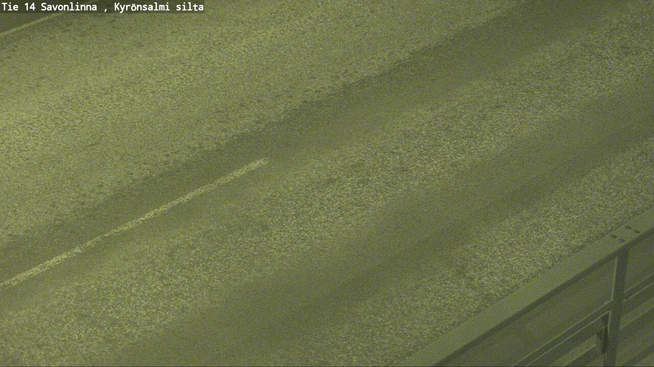 Weather Camera Image Road 14 Savonlinna, Kyrönsalmi, Savonlinna, Etelä-Savo