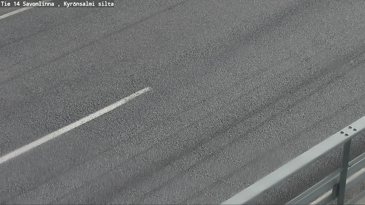 Weather Camera Image Road 14 Savonlinna, Kyrönsalmi, Savonlinna, Etelä-Savo