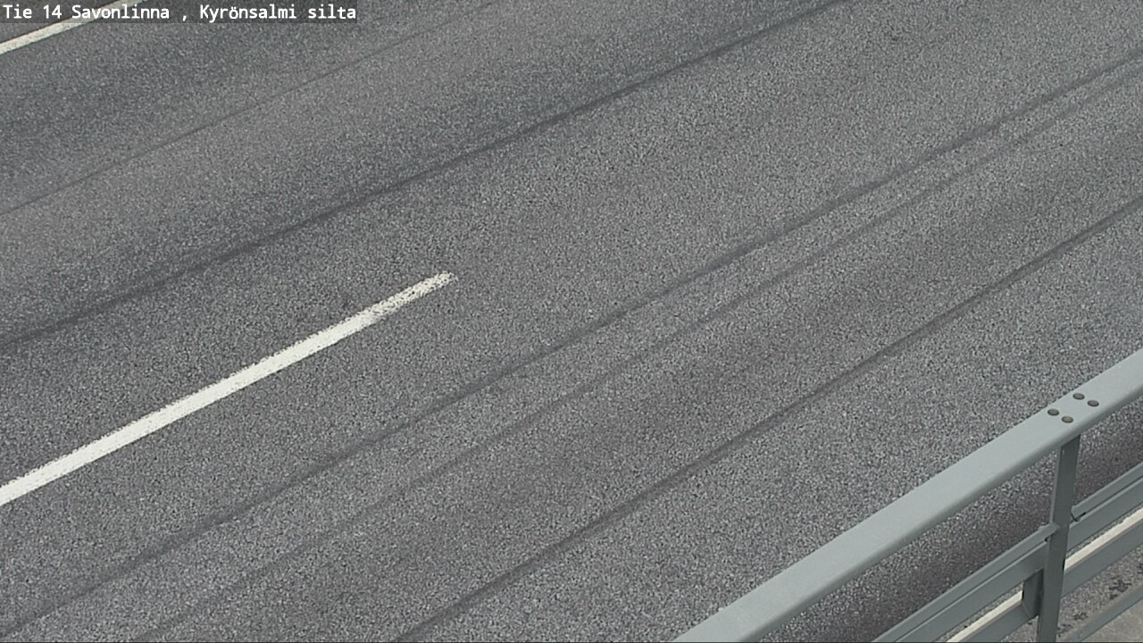 Weather Camera Image Road 14 Savonlinna, Kyrönsalmi, Savonlinna, Etelä-Savo