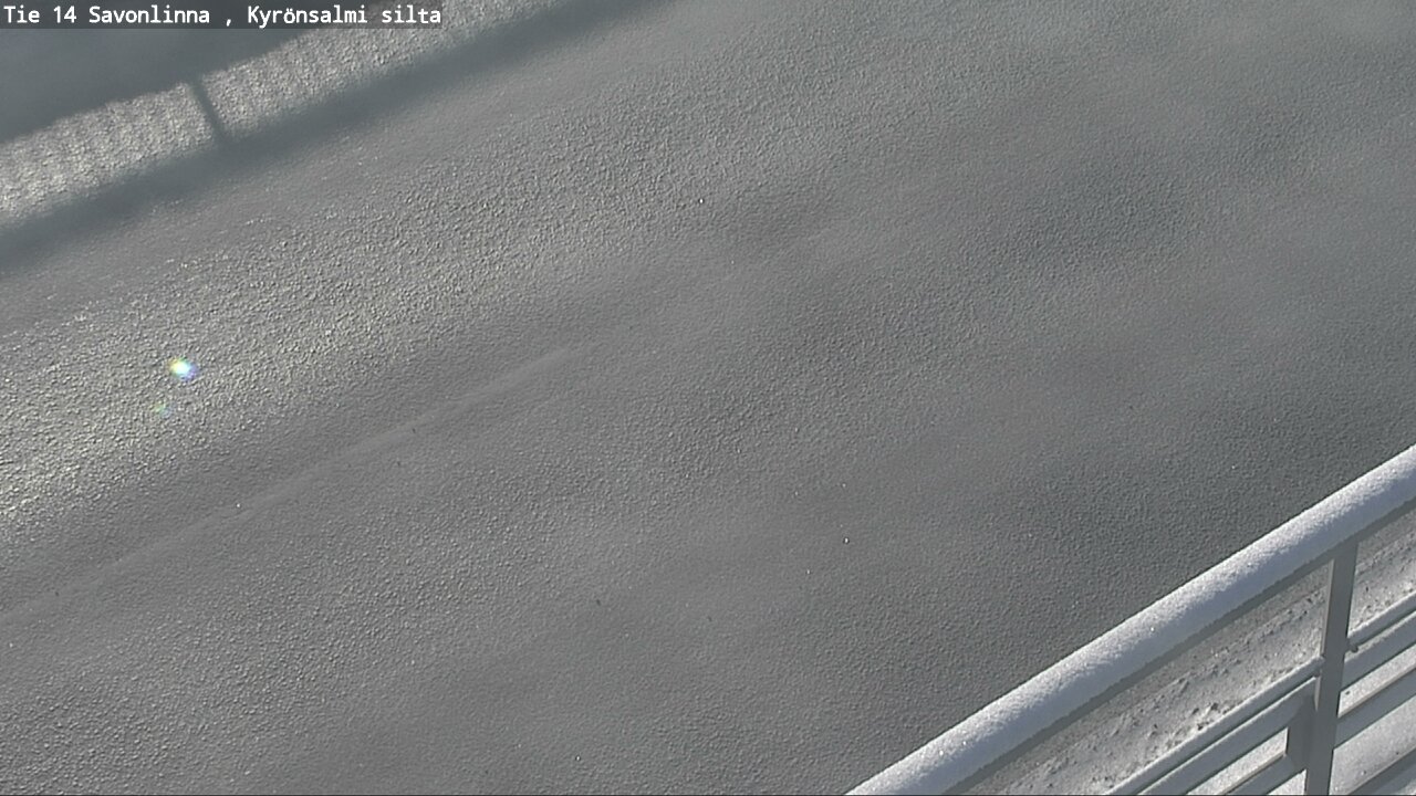 Weather Camera Image Väg 14 Nyslott, Kyrönsalmi, Savonlinna, Etelä-Savo